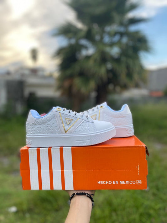 Guess blanco oro