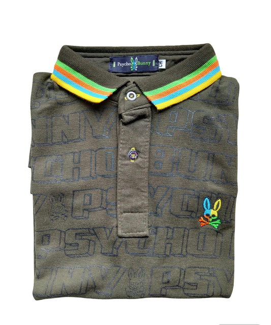 Playera polo psycho bunny