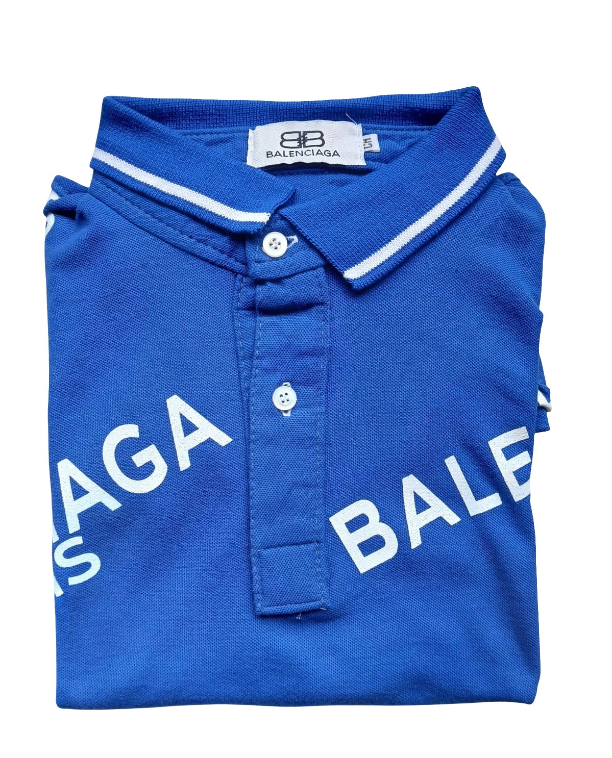 Playera tipo polo balenciaga